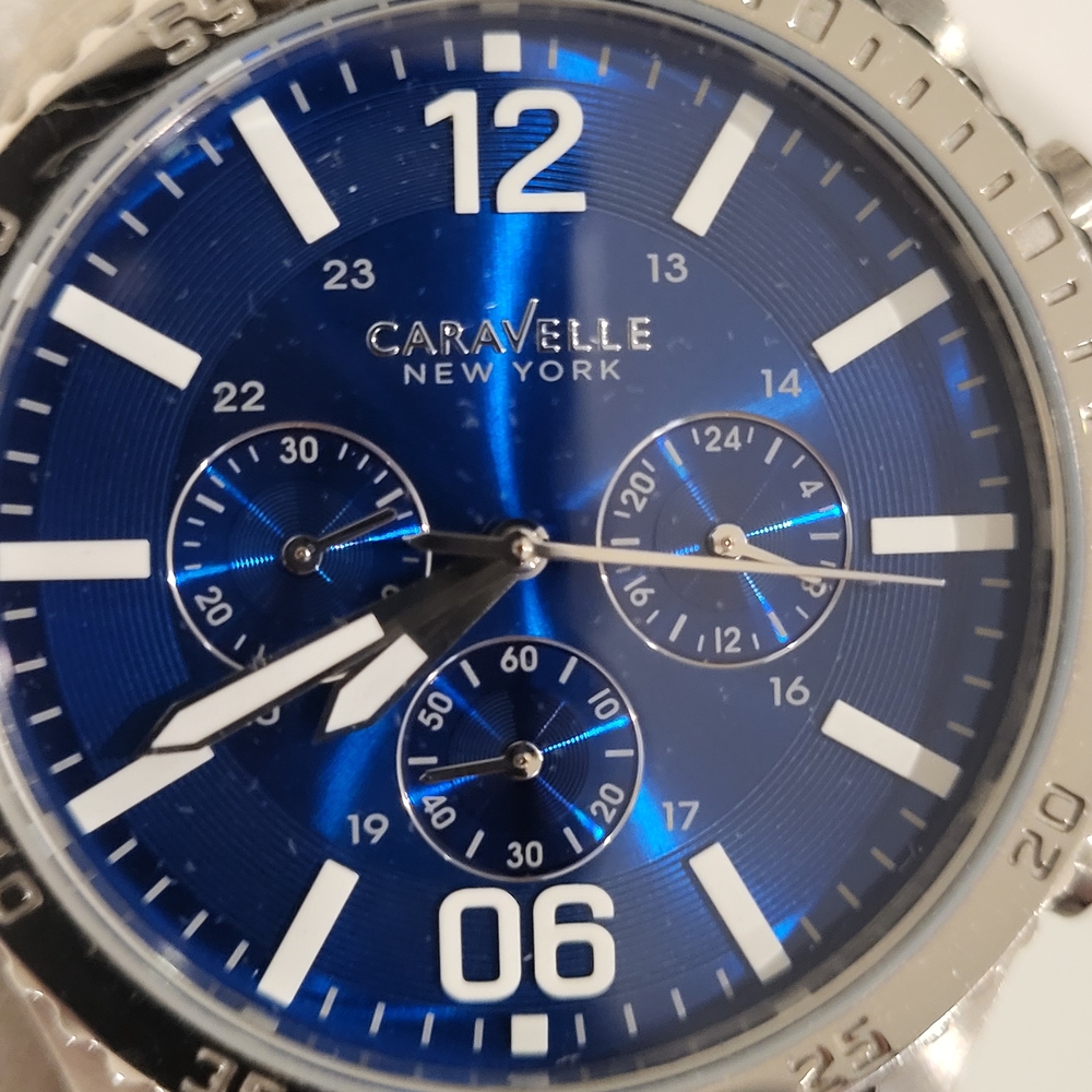 Caravelle New York Blue Men's Watch